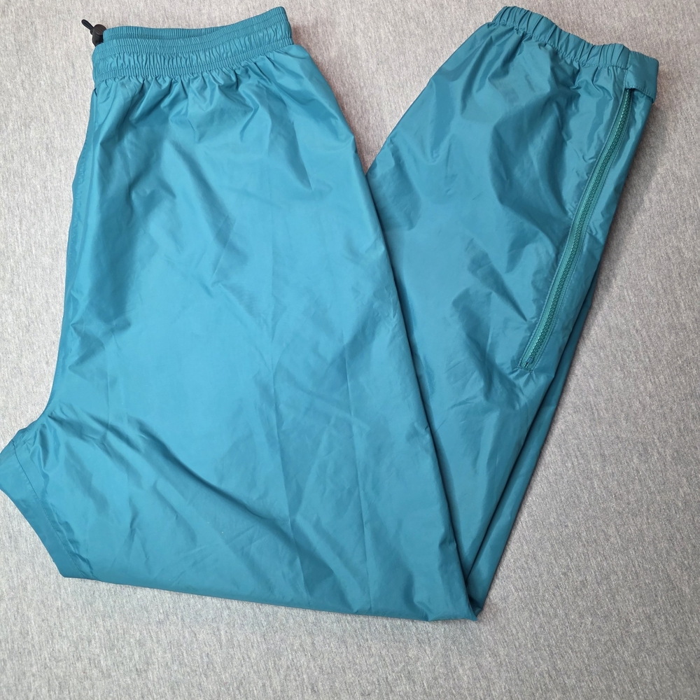Vintage L.L. Bean Stowaway Rainwear GORE-TEX Teal Rain Pants